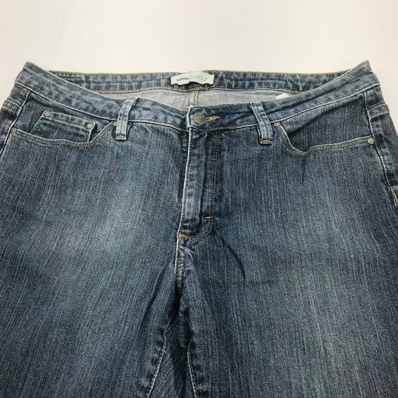 Riders by Lee Women's Size 14 Petite Boot Cut Denim Blue Jean Preowned - Picture 13 of 14